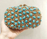 Luxury Diamond Party Clutch Crystal Evening Bag for Formal Events - Himpall